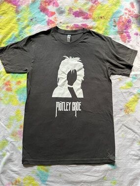 Motley Crue  graphic t-shirt size small / David Bowie Jareth 1986 Labyrinth
